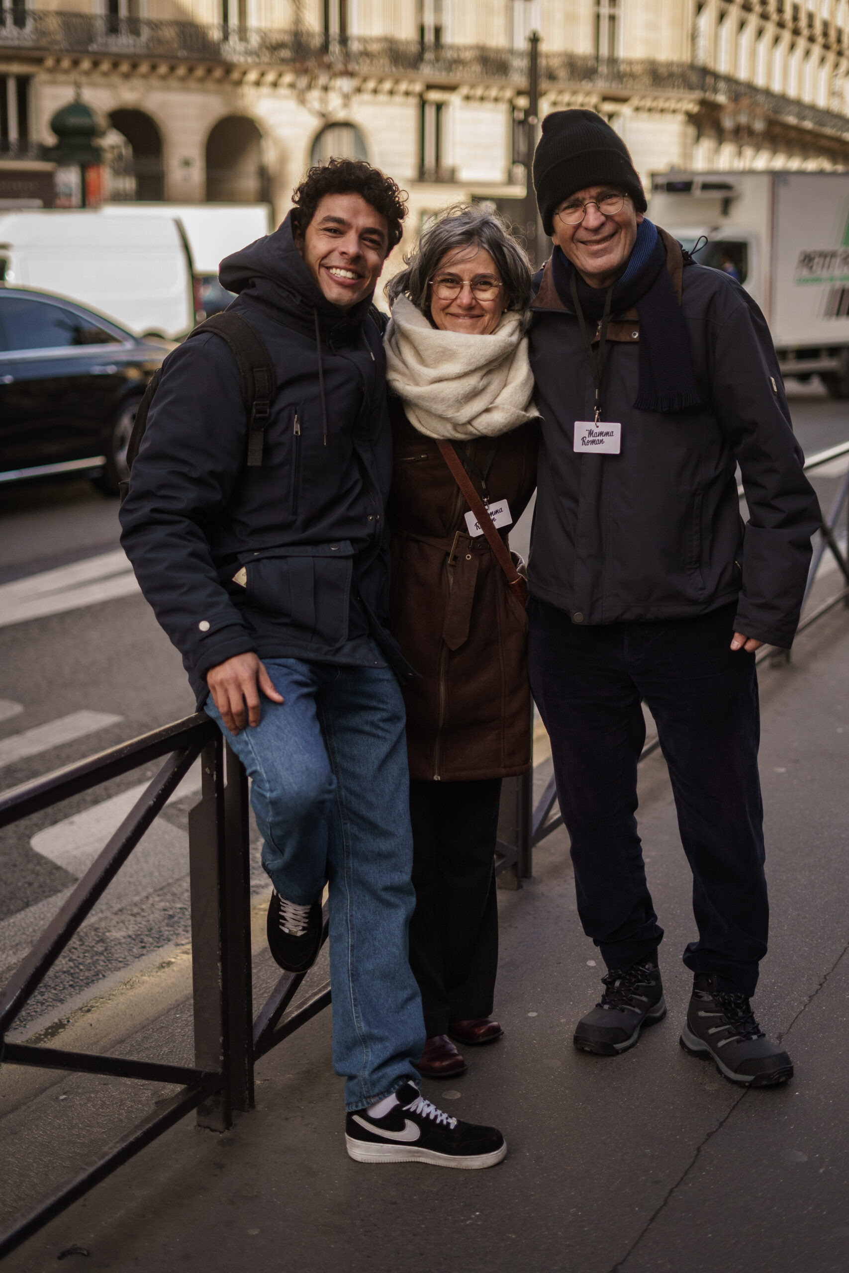 Matheus Abreu, Helena Varvaki e Marcos Schechtman