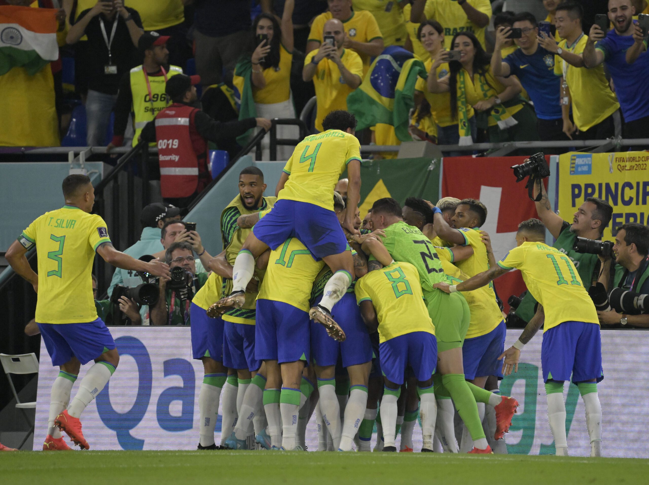 Seleção Brasileira vence a Suíça e se classifica na Copa do Mundo - Créditos: André Durão / MoWA Press