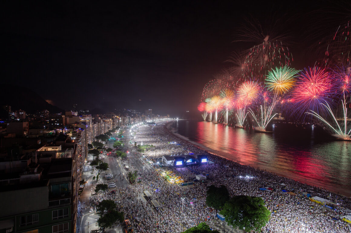 Palco Carioca Réveillon 2023 - Foto: Gabriel Monteiro | Prefeitura do Rio