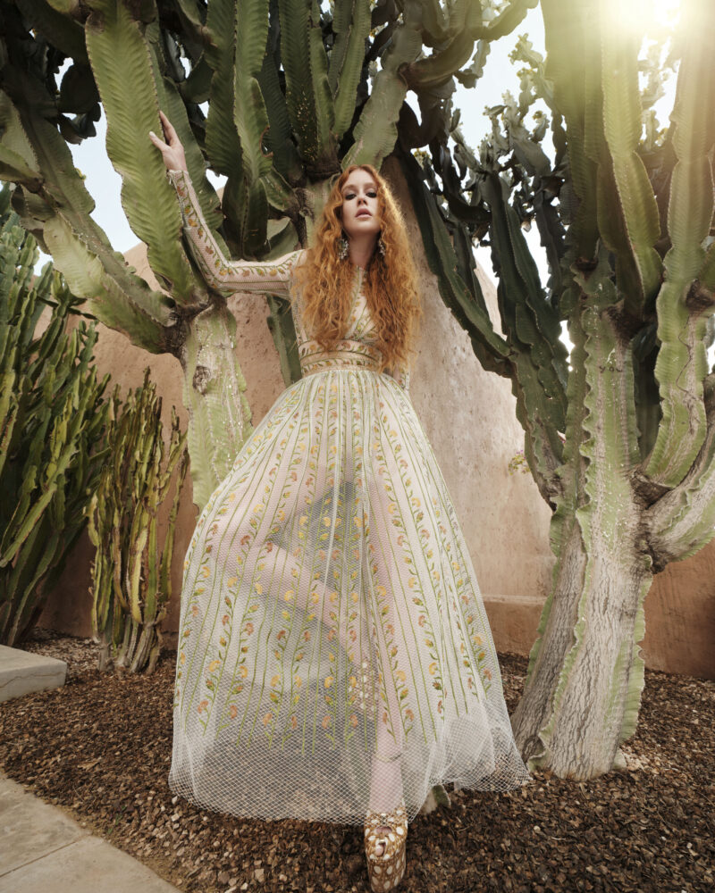 Marina Ruy Barbosa - Giambattista Valli Spring Summer 2023 Oleg Covian