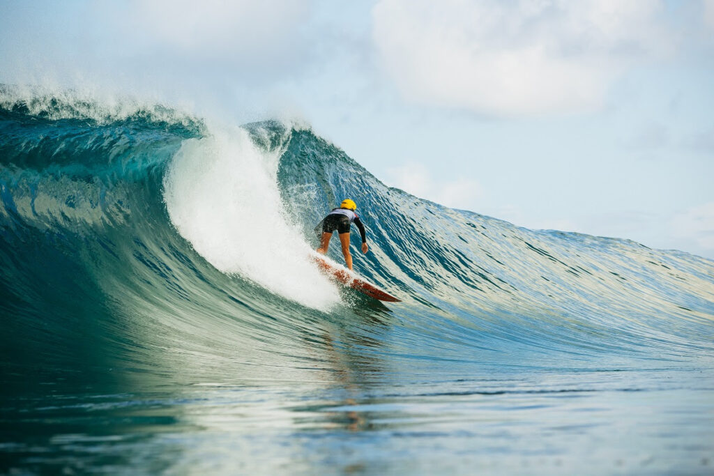 A portuguesa Teresa Bonvalot perdeu duas vezes para Tatiana Weston-Webb (Crédito da Foto: @WSL / Tony Heff)