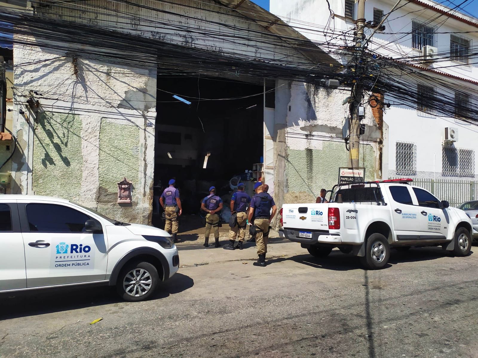 Agentes da SEOP apreendem mais de 20 quilos de cobre sem procedência na Operação Ferro-velho em Bonsucesso