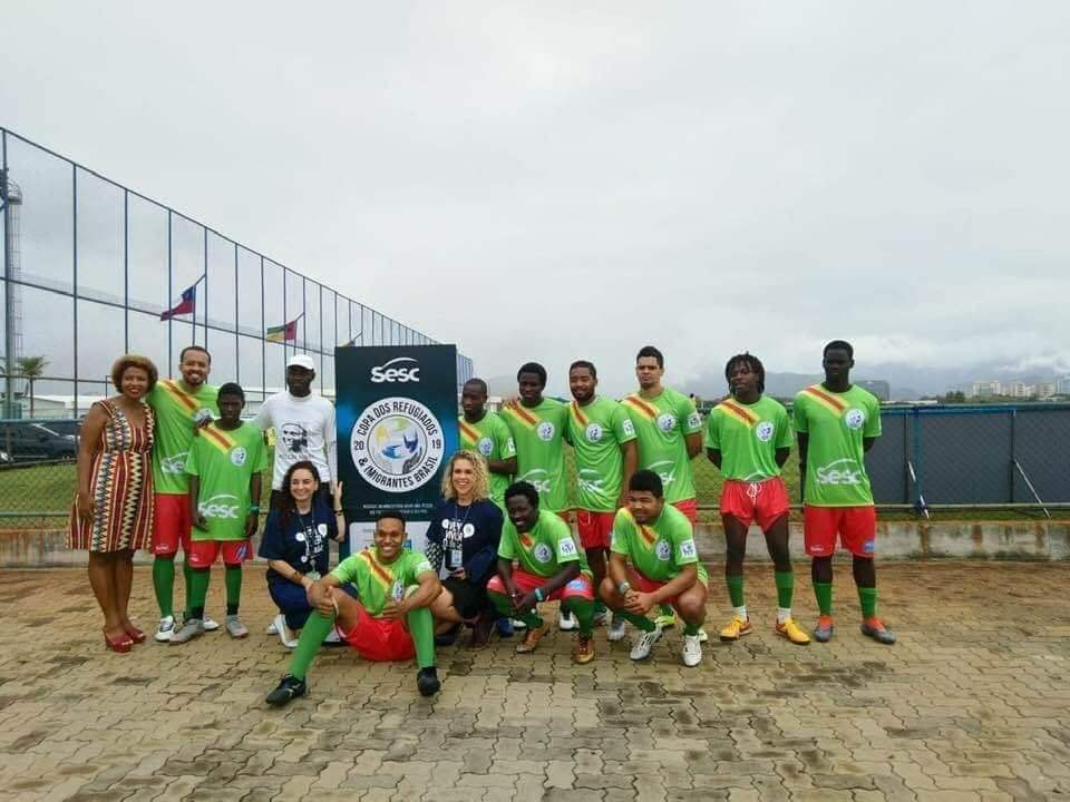 Lançada em 2014, a Copa dos Refugiados e Imigrantes é disputada todo ano - Divulgação
