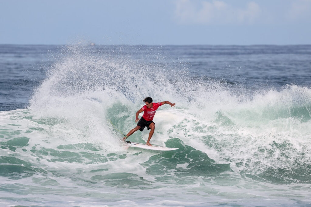 O niteroiense Caio Knappi venceu a Triagem do Circuito Banco do Brasil (Crédito da Foto: Daniel Smorigo / 213 Sports)