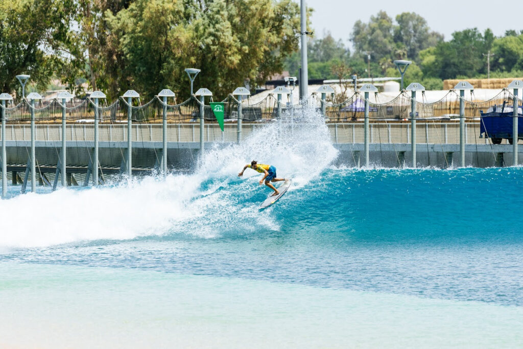 João Chianca conseguiu um quinto lugar em sua estreia no Surf Ranch (Crédito da Foto: @WSL / Pat Nolan)