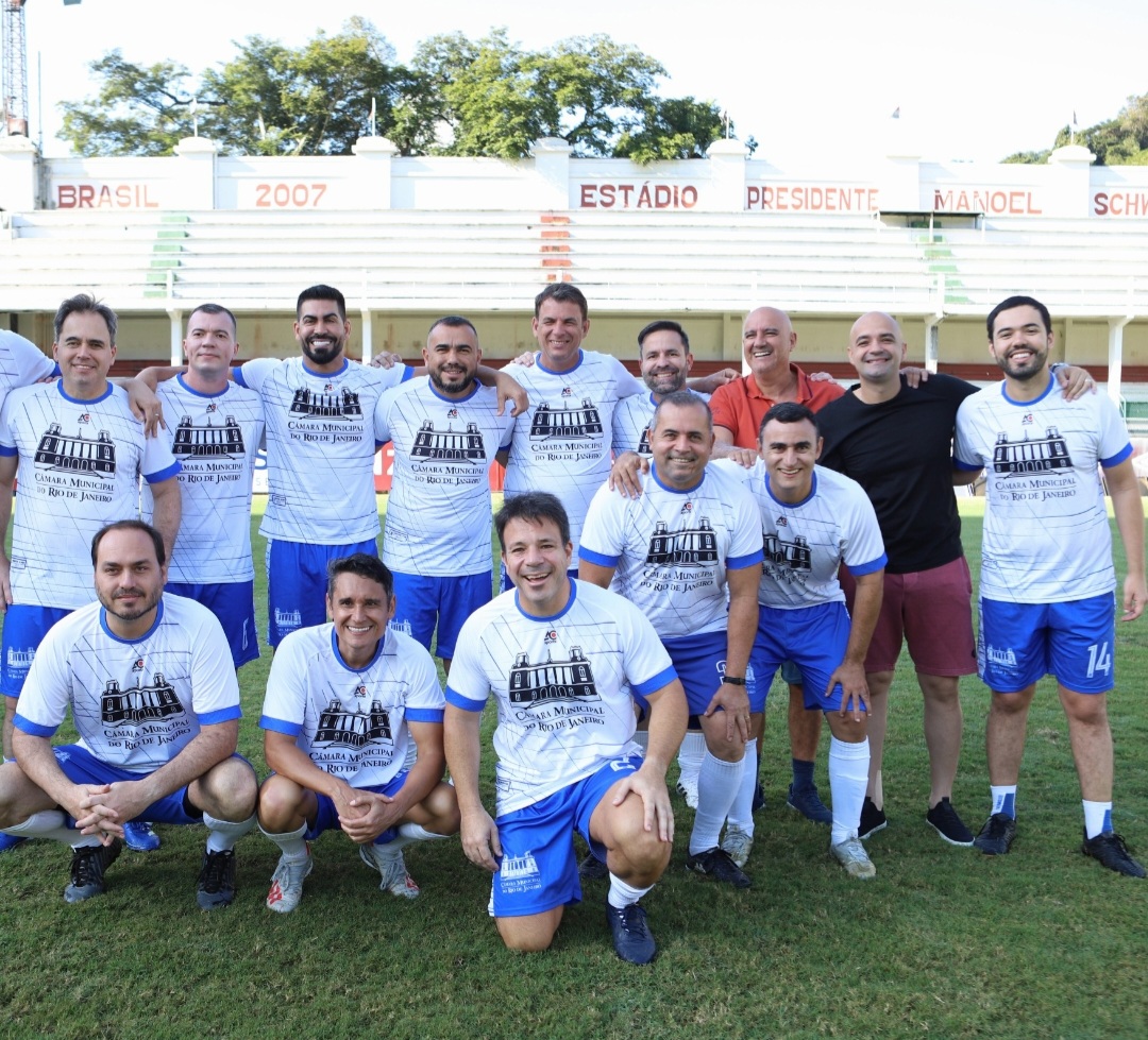 Rime dos Vereadores Cariocas segue invico no Futebol Parlamentar do Rio de Janeiro - Foto Pedro Bello