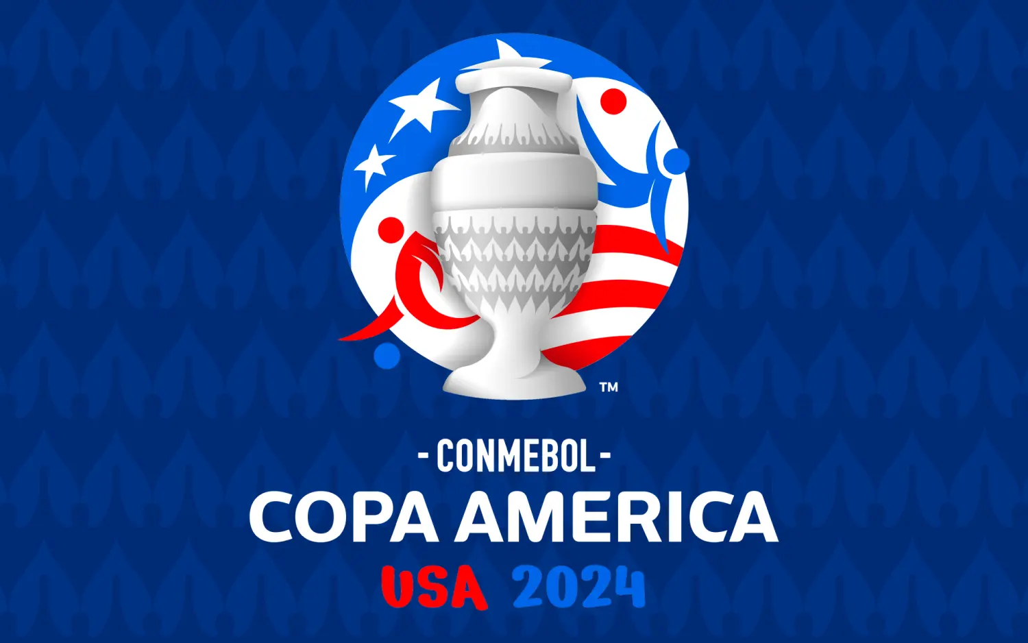 Logotipo dá destaque às cores dos Estados Unidos e ao troféu do torneio