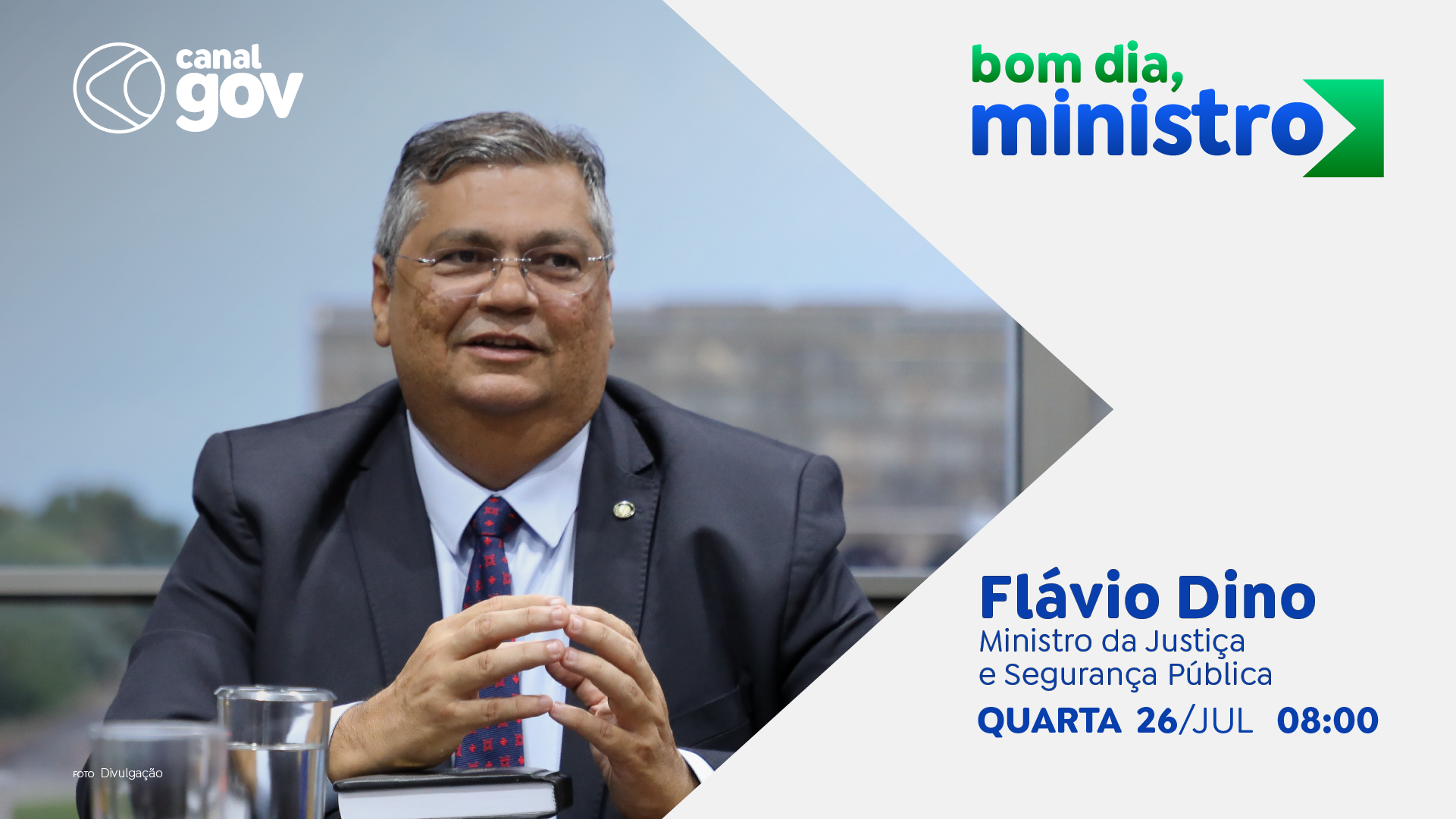 Flávio Dino detalha Programa de Ação de Segurança (PAS) no Bom dia, Ministro desta semana