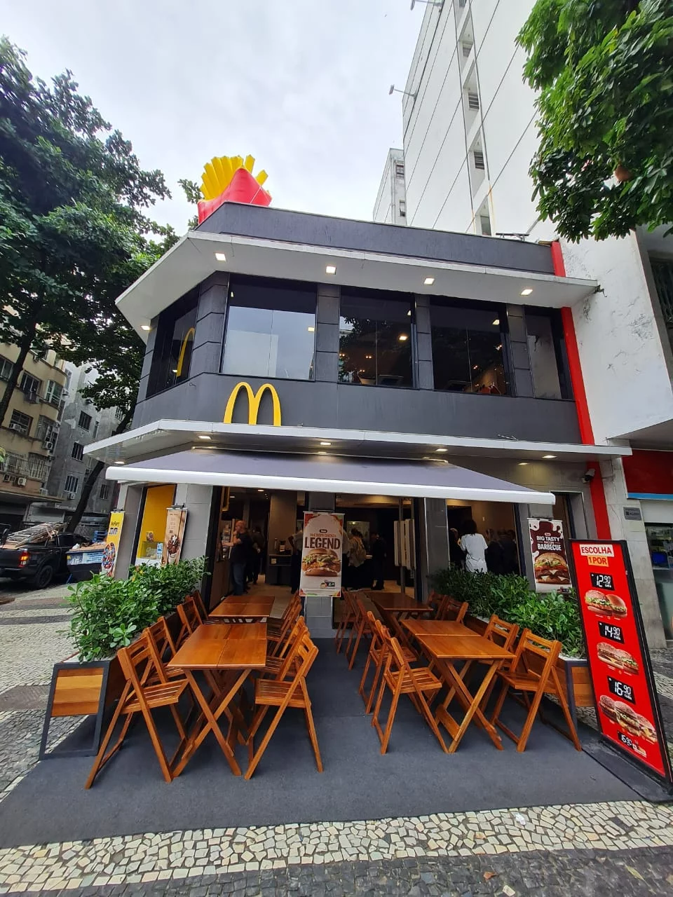 McDonald’s do Leblon, na Zona Sul do Rio de Janeiro