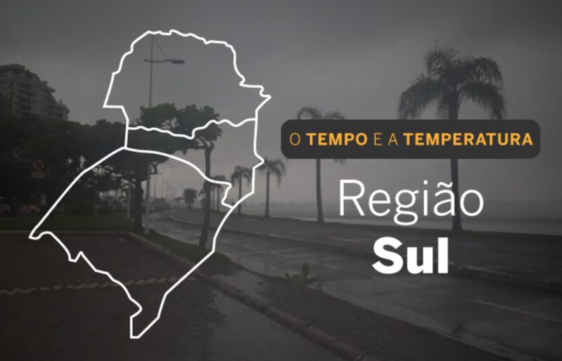 o-tempo-e-a-temperatura:-ceu-com-muitas-nuvens-e-pancadas-de-chuva-em-grande-parte-do-sul-nesta-quinta-feira-(7)