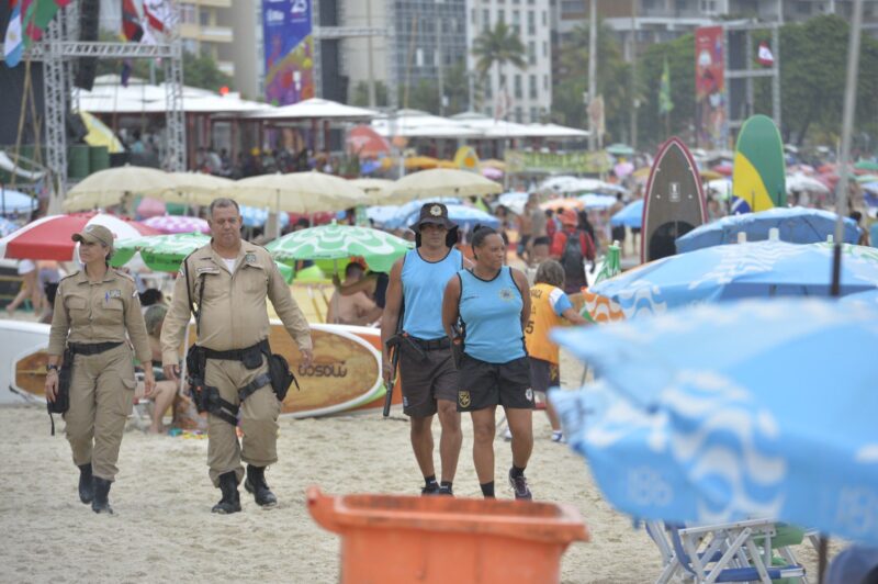 Ao todo, 600 agentes irão atuar no Rio de Janeiro neste início da Operação Verão - Fábio Costa/Seop