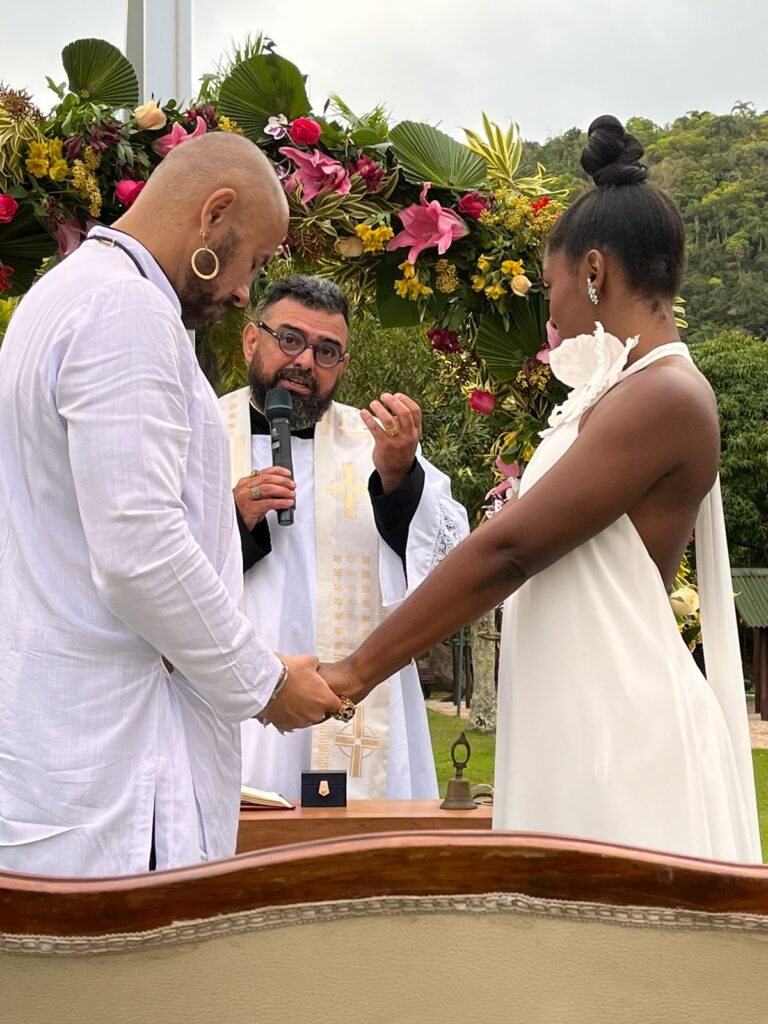 ​Erika Januza​ e José Júnior - Foto: Rozangela Silva