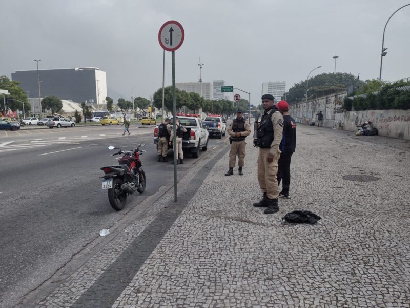 Avenida Presidente Vargas, no Centro do Rio de Janeiro