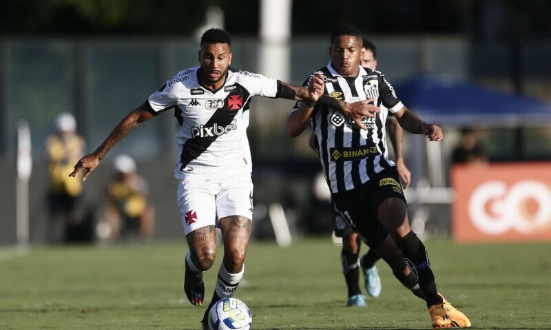 Partida entre Vasco da Gama X Santos pela sexta rodada do Campeonato Brasileiro Serie A no Estadio Sao Januario no Rio de Janeiro em 14 de maio de 2023. Foto: Daniel RAMALHO/VASCO