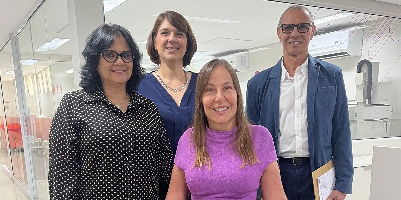 Senadoras Damares Alves e Mara Gabrilli visitam o Instituto Jô Clemente em São Paulo