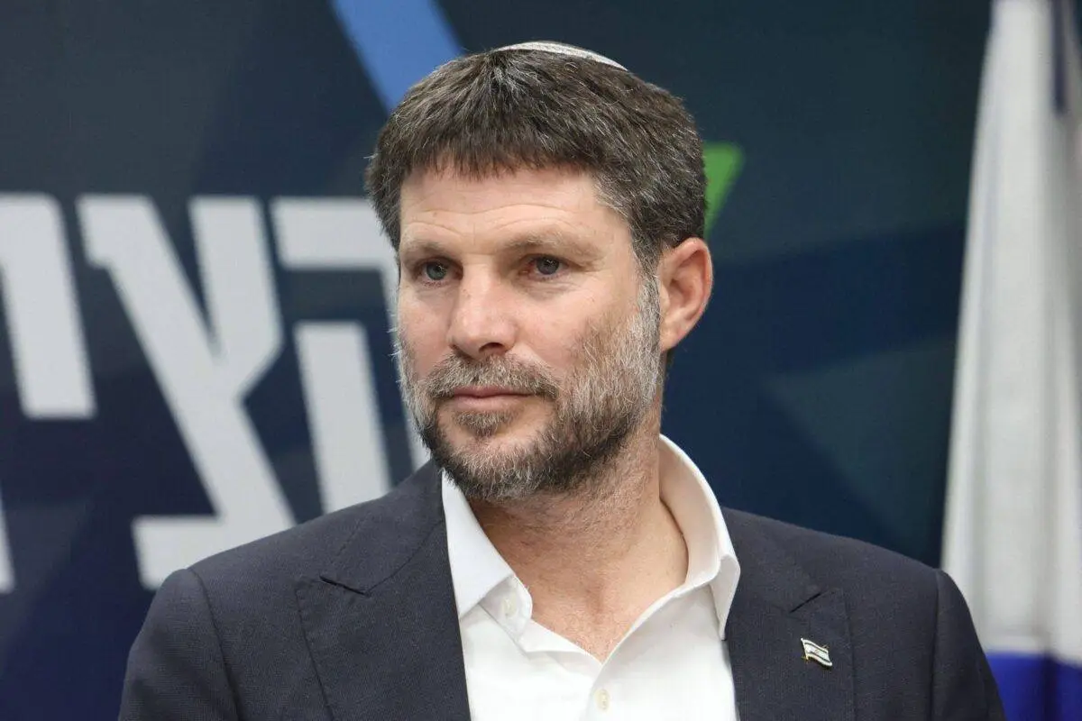 Ministro das Finanças de Israel, Bezalel Smotrich, em 20 de março de 2023 [Gil Cohen-Magen/AFP via Getty Images]