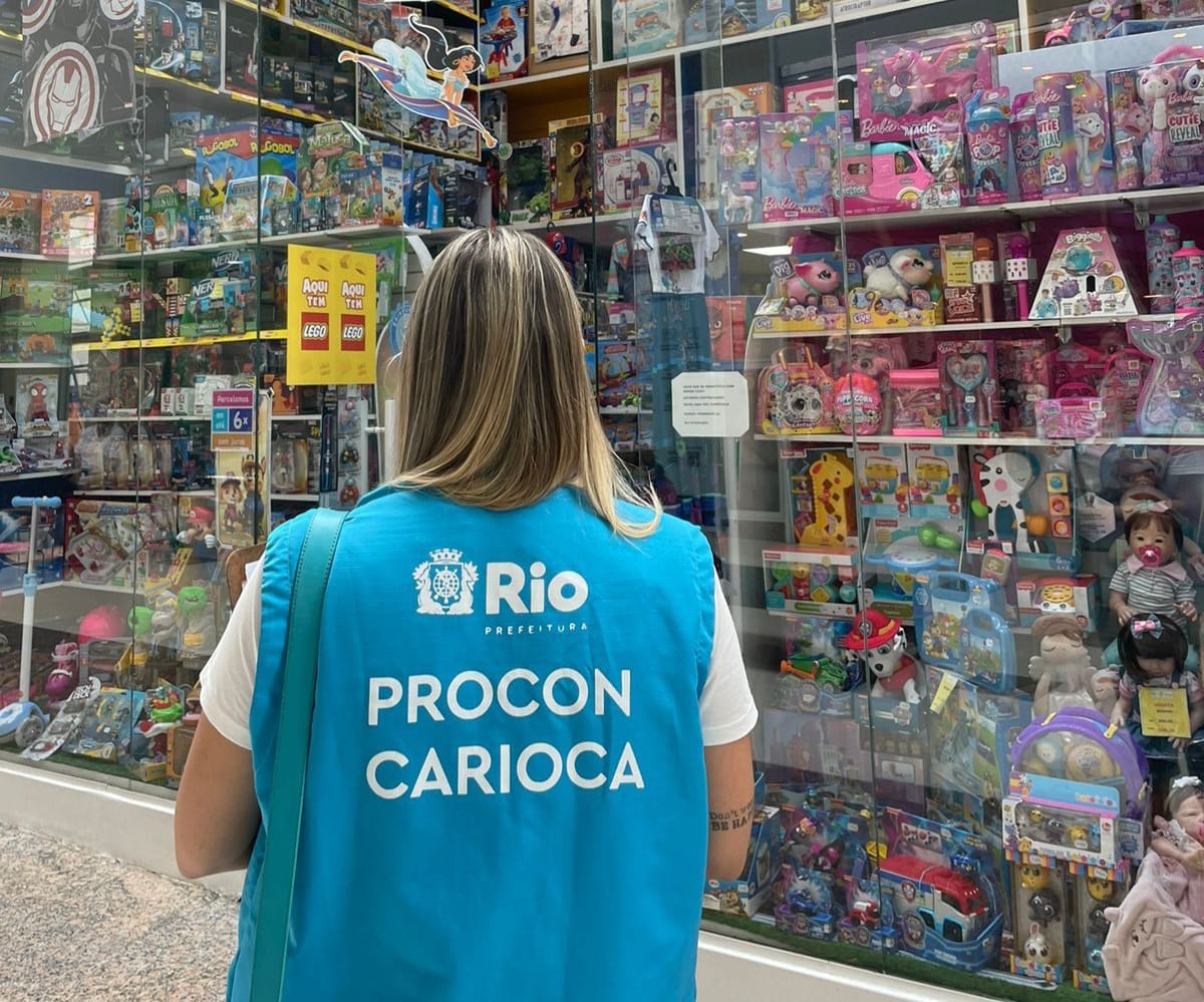 Procon Carioca fiscaliza lojas em shopping da Barra - Divulgação