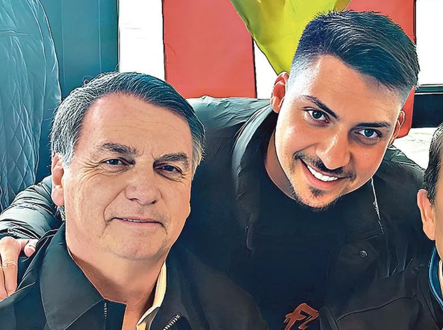 Jair Bolsonaro e Renan - Foto: Reprodução Instagram