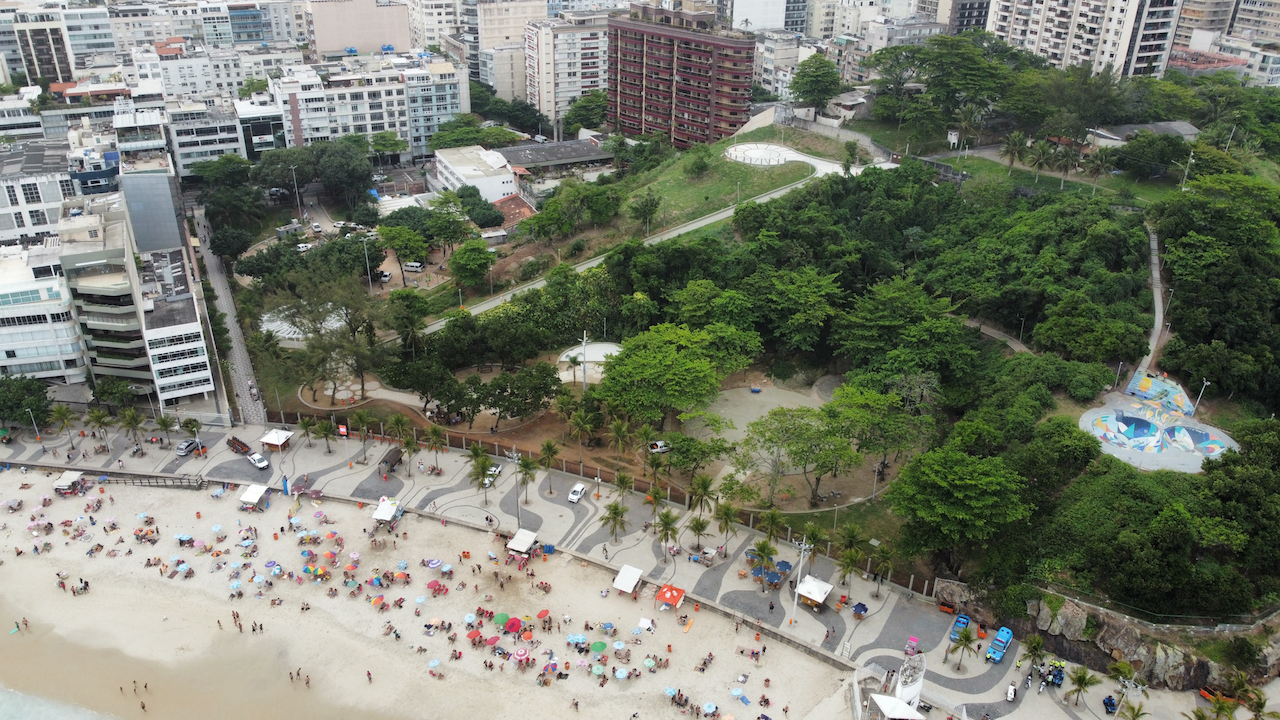 (Parque Garota de Ipanema. Foto: Lucas Fajardo)