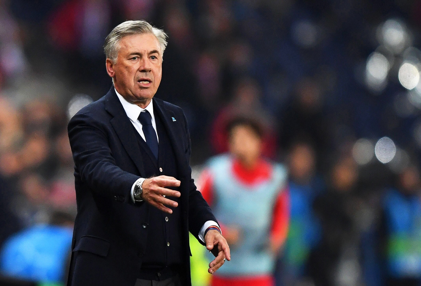 O treinador do Real Madrid, Carlo Ancelotti - Reprodução X