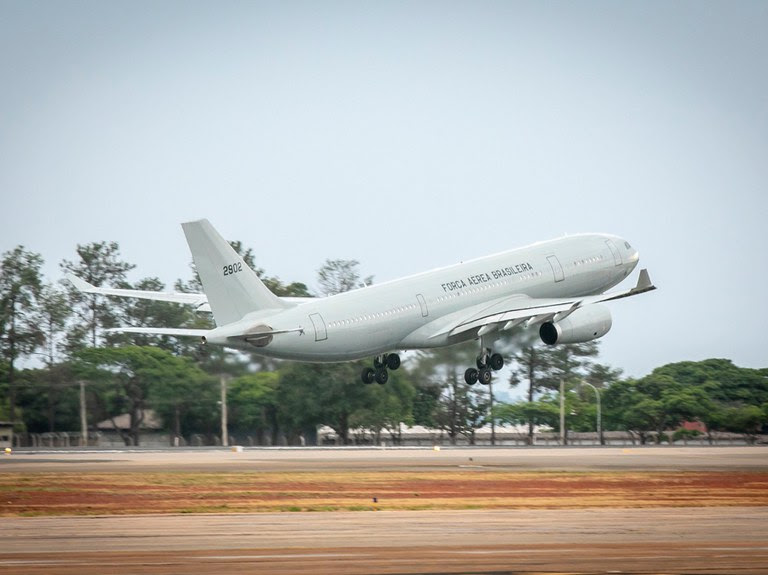 Aeronave KC-30, uma das utilizadas para a repatriação de brasileiros na Operação Voltando em Paz - Foto: Sgt. Viegas/FAB