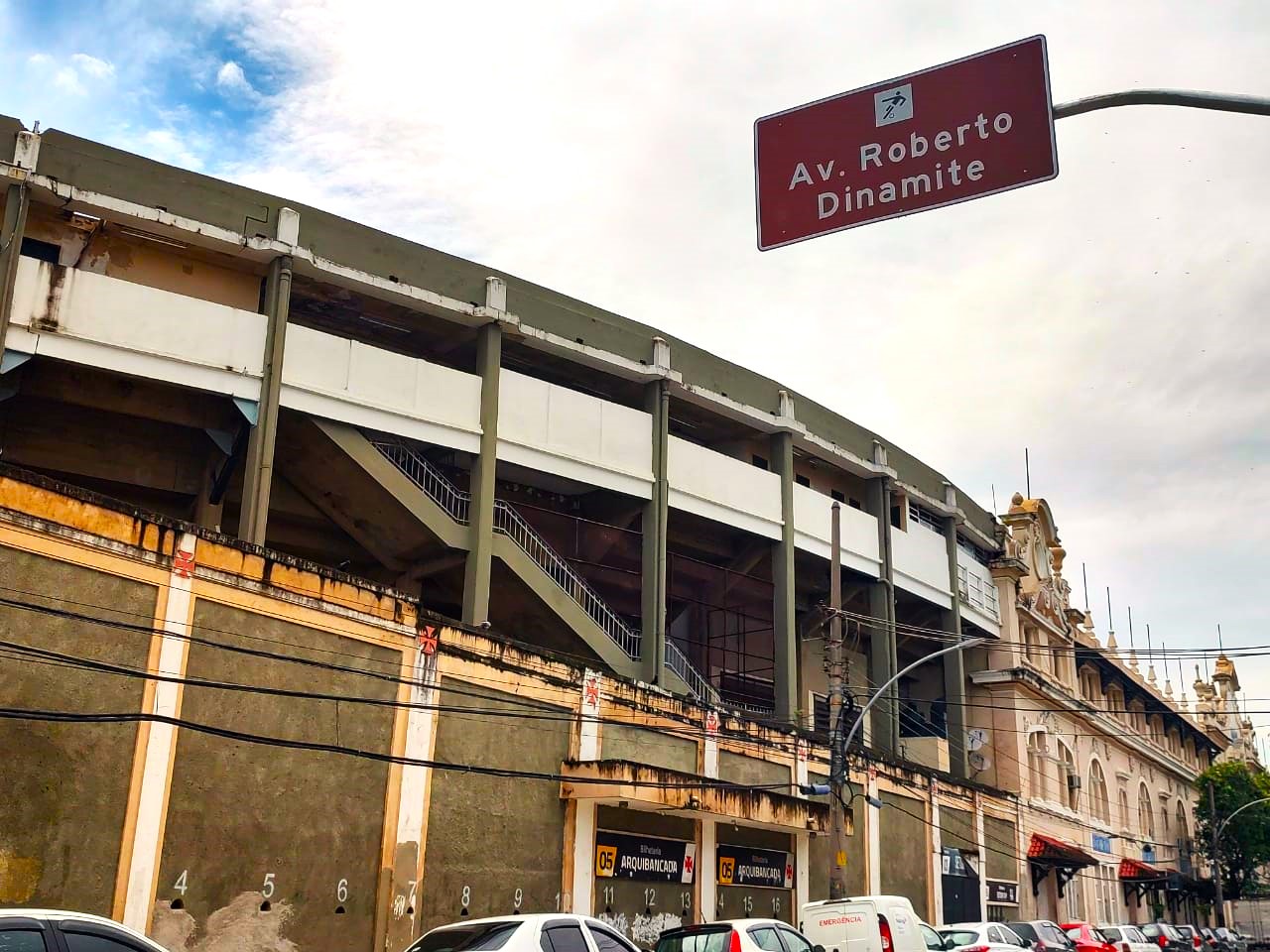 Estádio de São Januário, na Avenida Roberto Dinamite - Prefeitura do Rio