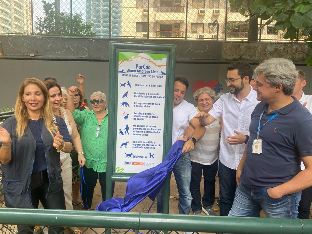 Comlurb inaugura novo parcão criado pela Companhia na Barra da Tijuca