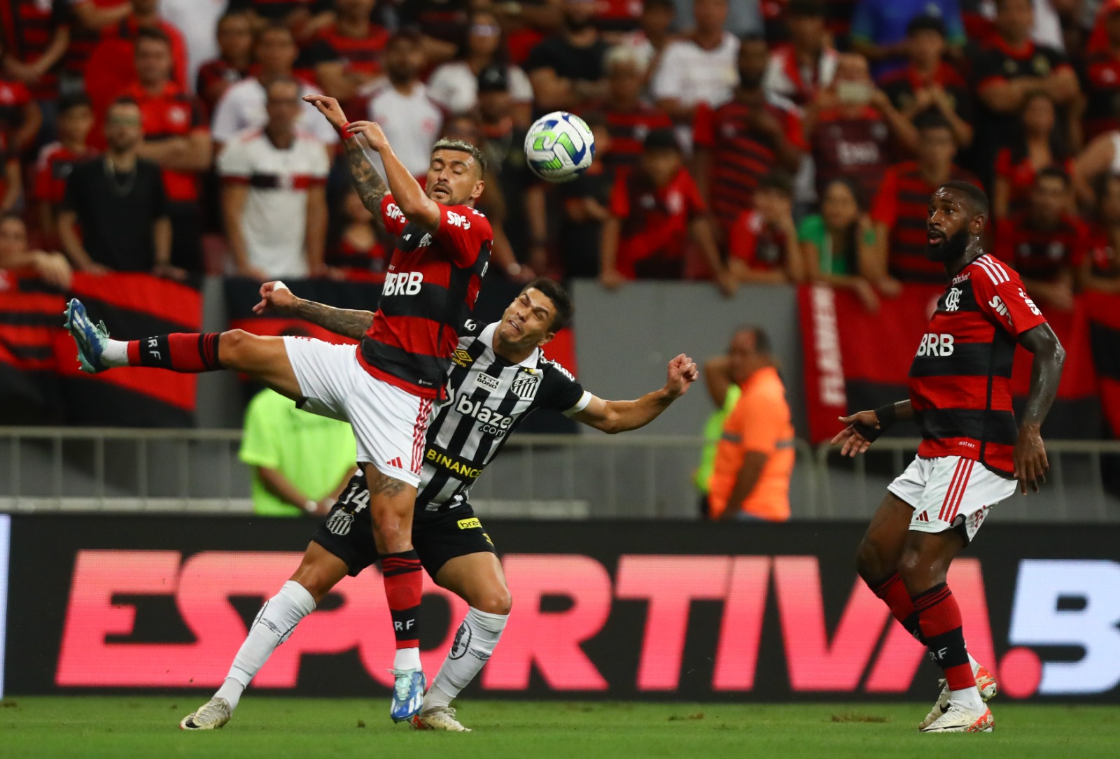 Flamengo x Santos - Foto: Gilvan de Souza / CRF