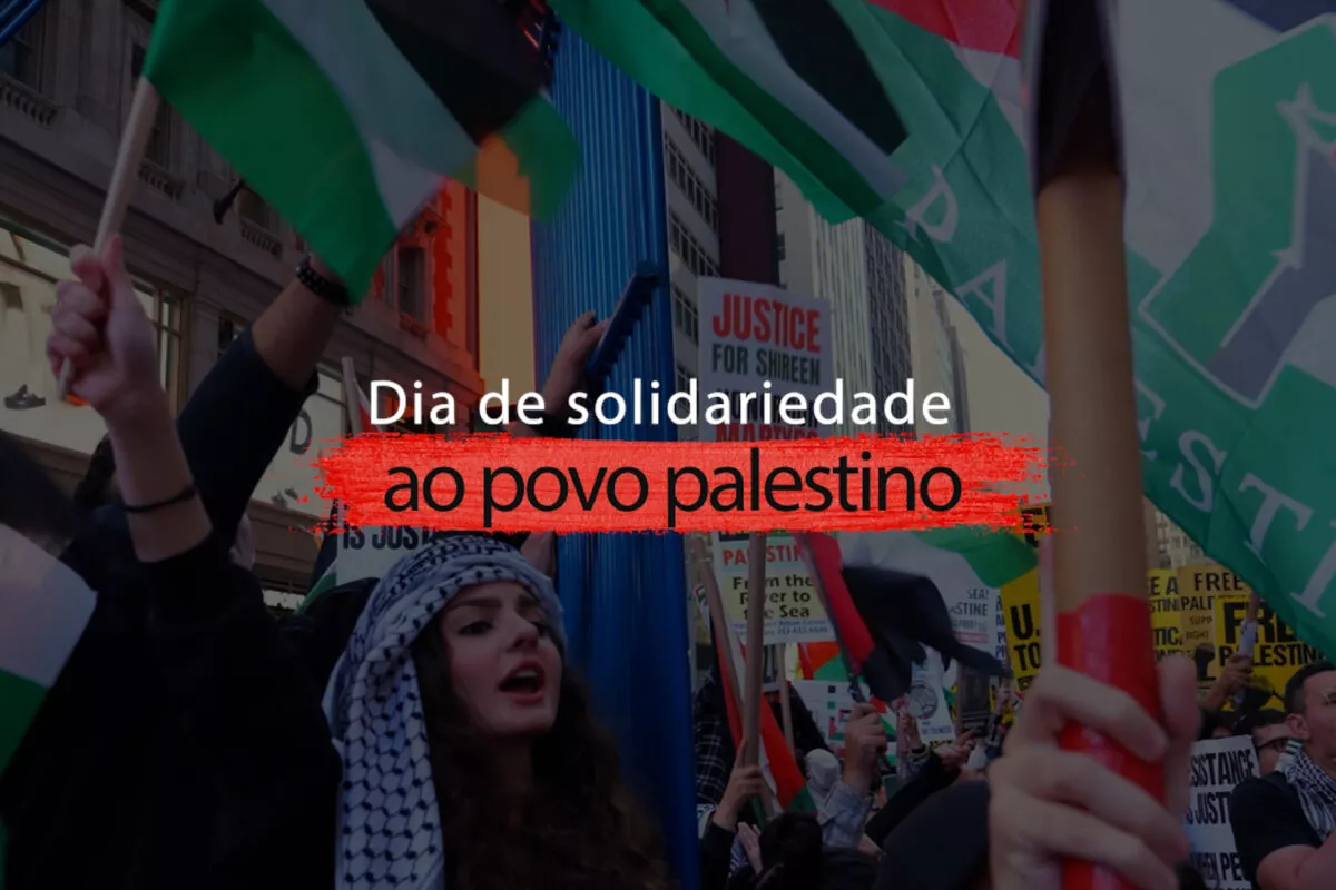 Dia Internacional de Solidariedade ao Povo Palestino, expresse seu apoio Dia Internacional de Solidariedade ao Povo Palestino - Foto: Reprodução MEMO