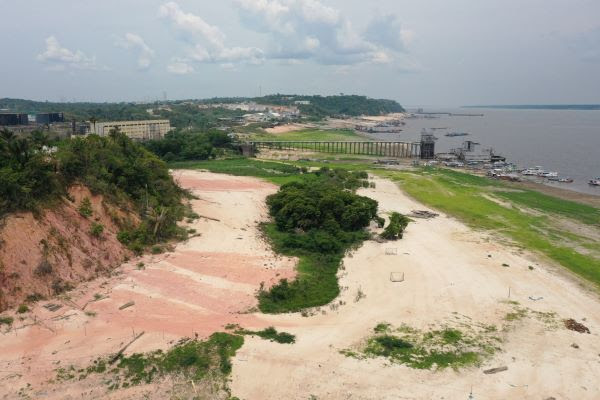 Orla de Manaus (Foto: Gilmar Honorato/SGB)