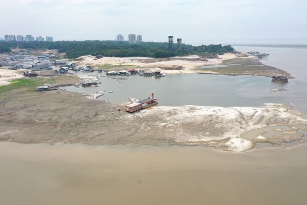 Orla de Manaus (Foto: Gilmar Honorato/SGB)