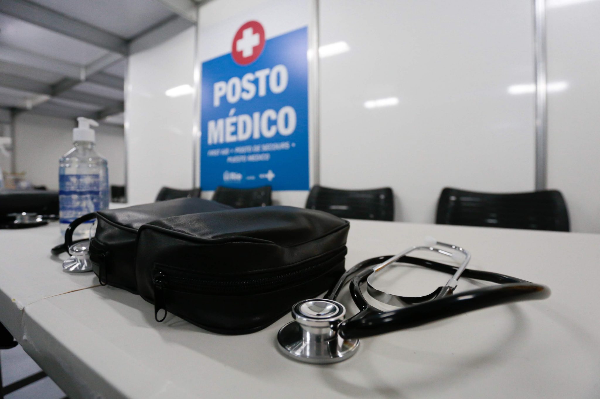 Posto médico para o réveillon em Copacabana - Edu Kapps / SMS