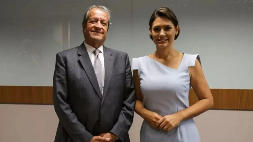 Valdemar da Costa Neto e Michelle Bolsonaro - Foto: Divulgação/PL