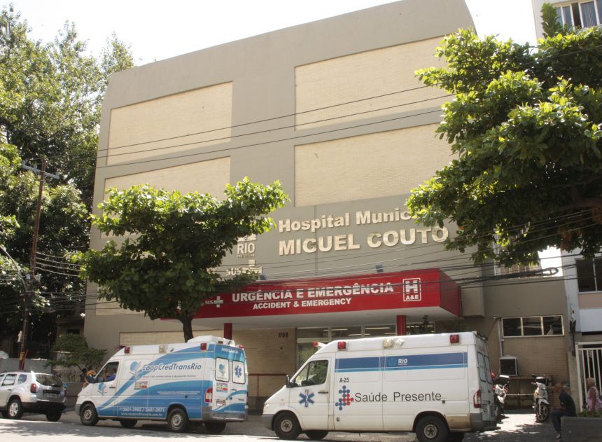 O Hospital Miguel Couto - Arquivo/Prefeitura do Rio