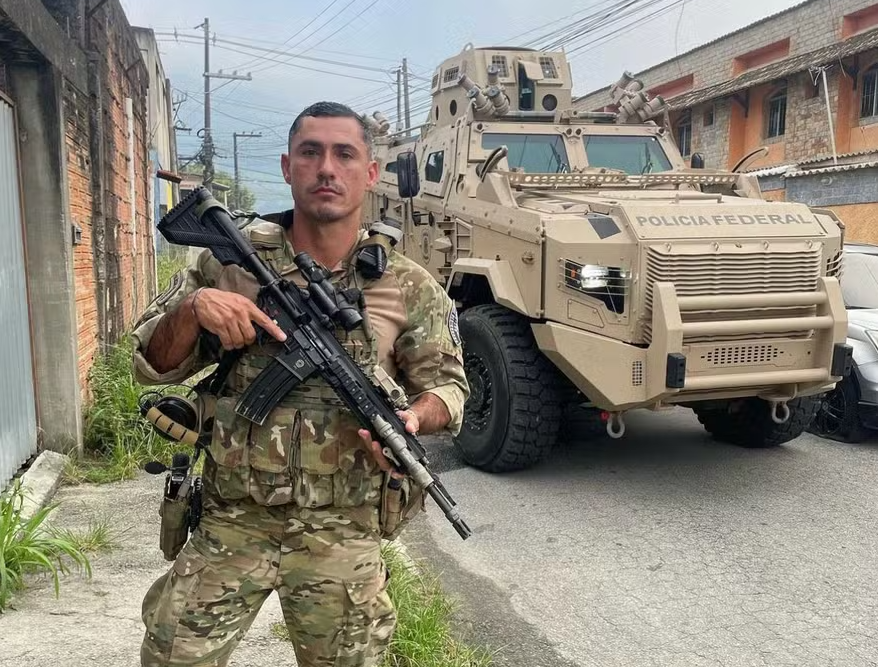 Policial federal Francisco Elionezio Braga, morto por PM em quiosque na Barra da Tijuca - Foto: Reprodução