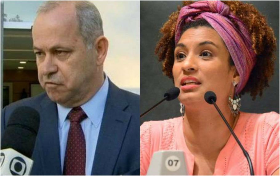 Domingos Brazão e Marielle Franco. Foto: reprodução