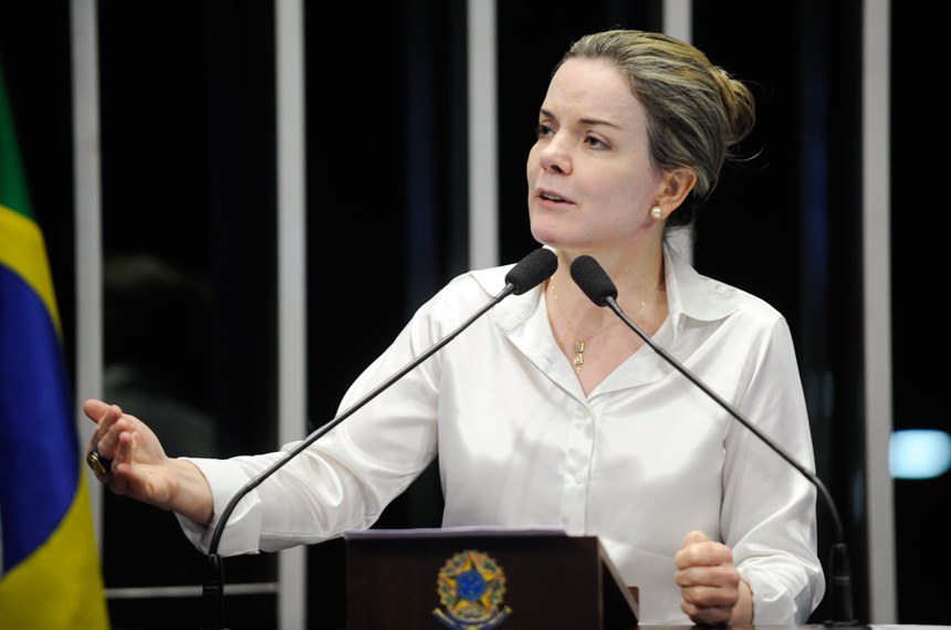 Gleisi Hoffmann (PT-PR) - Foto: Jefferson Rudy/Agência Senado