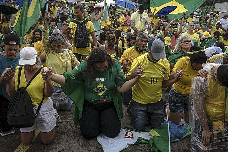 Grupo bolsonarista. Foto: Divulgação