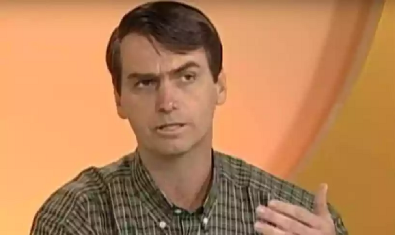 Jair Bolsonaro em entrevista de 1999 – Reprodução/Band