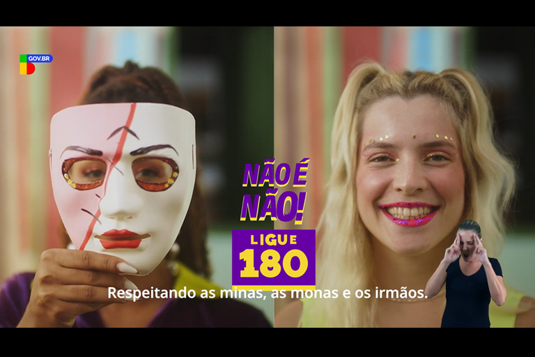 A mensagem central da campanha destaca a importância do "Não é Não" e enfatiza o respeito às mulheres e à comunidade LGBTQIA+ - Foto: Secom