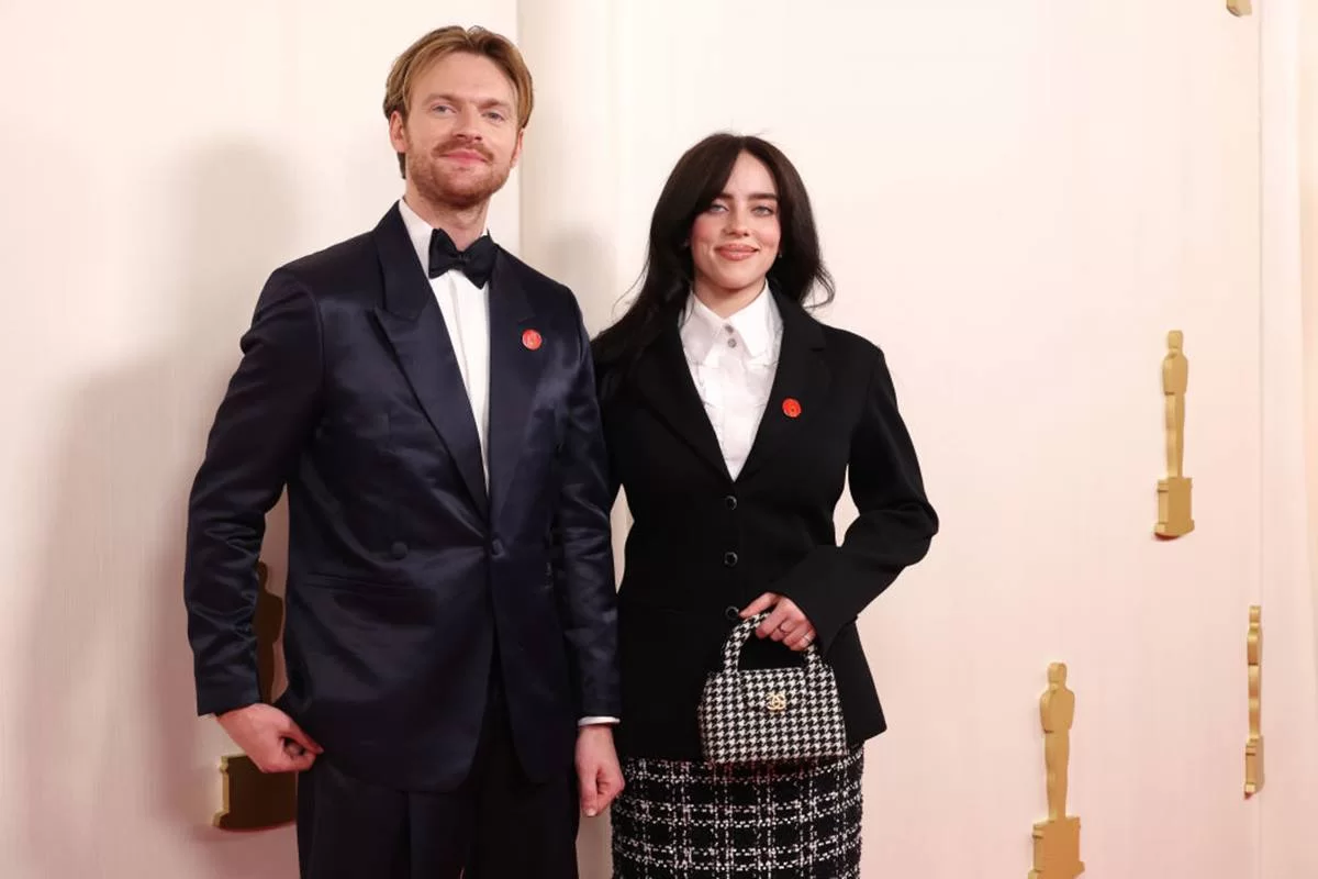 Finneas O’Connell e Billie Eilish. Foto: reprodução