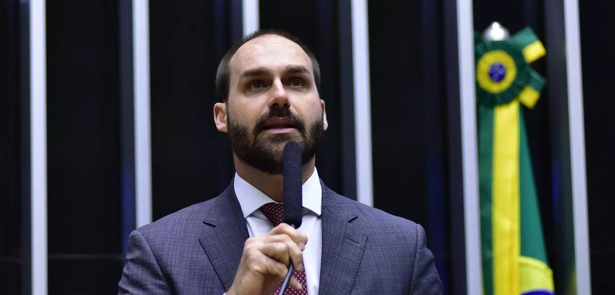 Eduardo Bolsonaro (Foto: Zeca Ribeiro/Câmara dos Deputados)