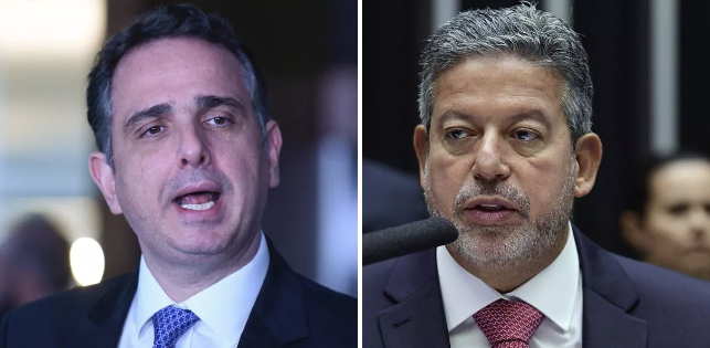 Rodrigo Pacheco e Arthur Lira (Foto: Agência Senado)