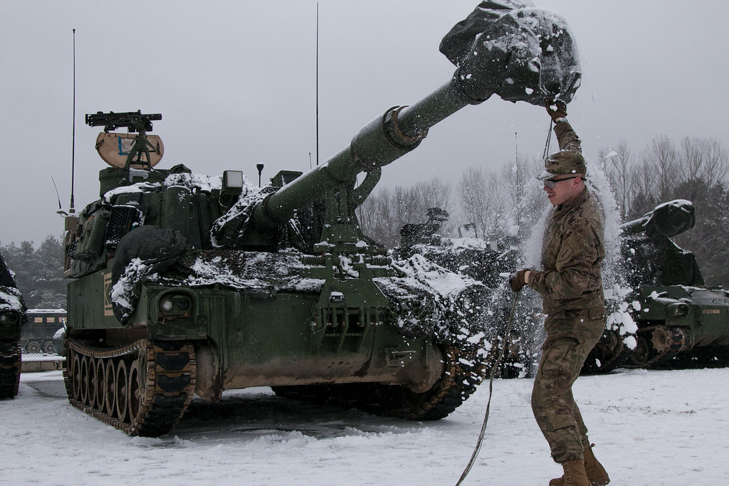 Soldado durante o exercício Allied Spirit VIII, realizado em Hohenfels, na Alemanha. (Foto: U.S. Army / Spc. Dustin D. Biven / 22nd Mobile Public Affairs Detachment)