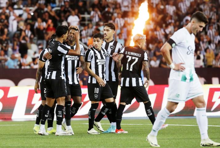 Botafogo goleou o time gaúcho por 5 a 1 (Crédito: Úrsula Nery/Agência FERJ)