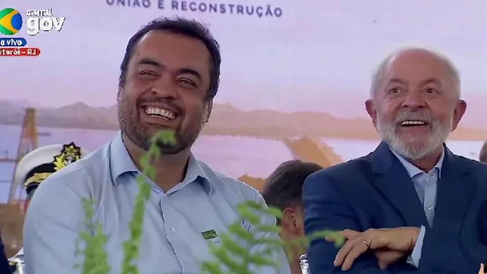 Cláudio Castro e Lula. Créditos: Reprodução/Canal Gov