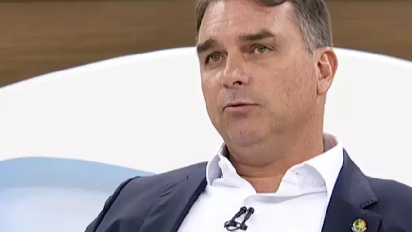 Flávio Bolsonaro no Roda Viva – Reprodução/TV Cultura