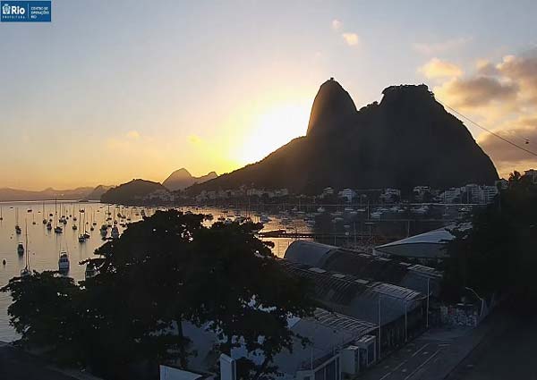 Previsão do Tempo no Rio de Janeiro - Foto: câmera da Prefeitura do Rio