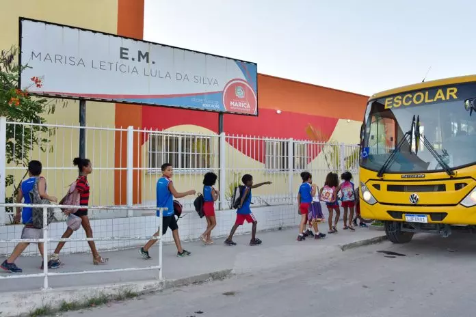 Escola Marisa Letícia Lula da Silva, em Maricá (RJ)