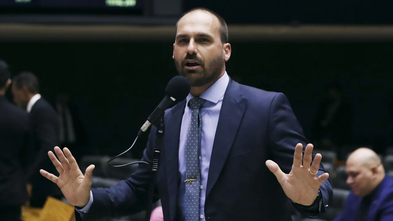 O deputado Eduardo Bolsonaro (PL-SP). Foto: Bruno Spada/Câmara dos Deputados